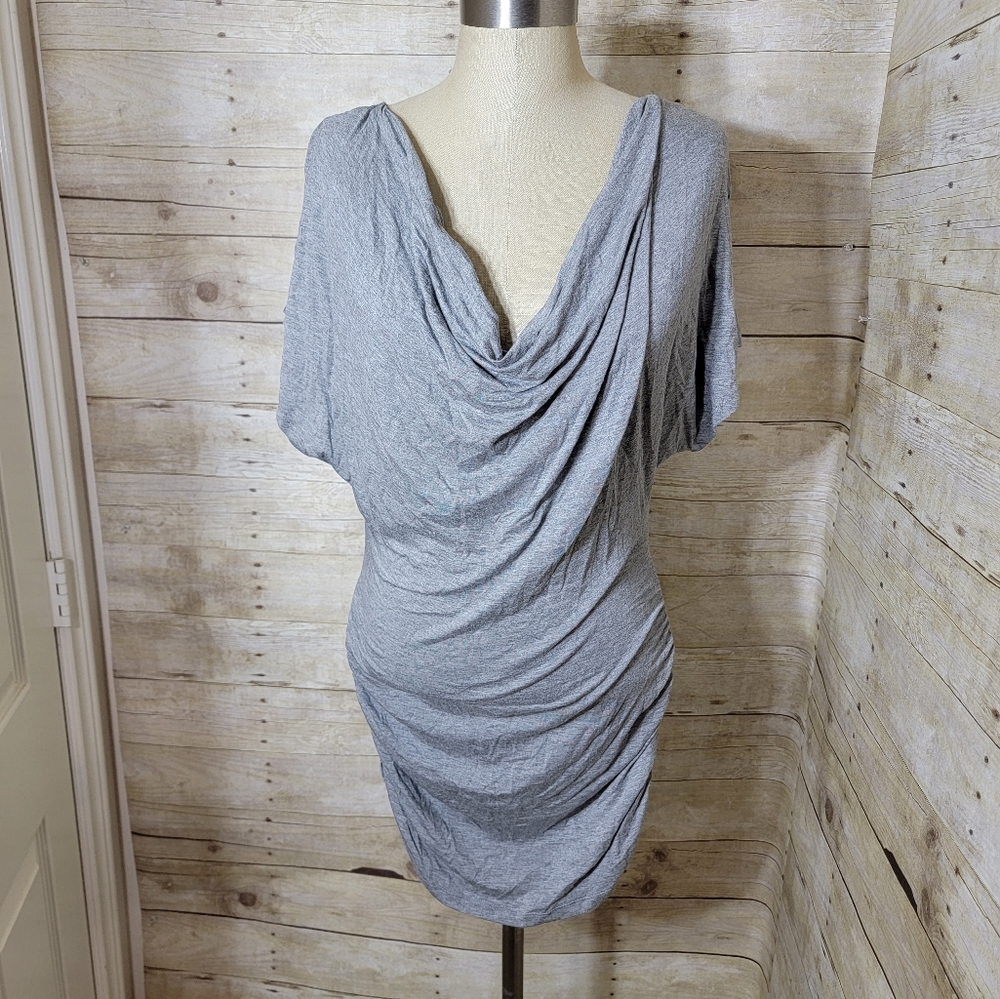 Metropark grey cowl neck dress/blouse